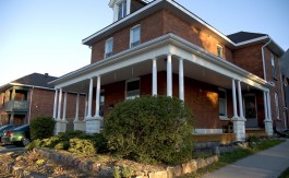 House view from the sideway.